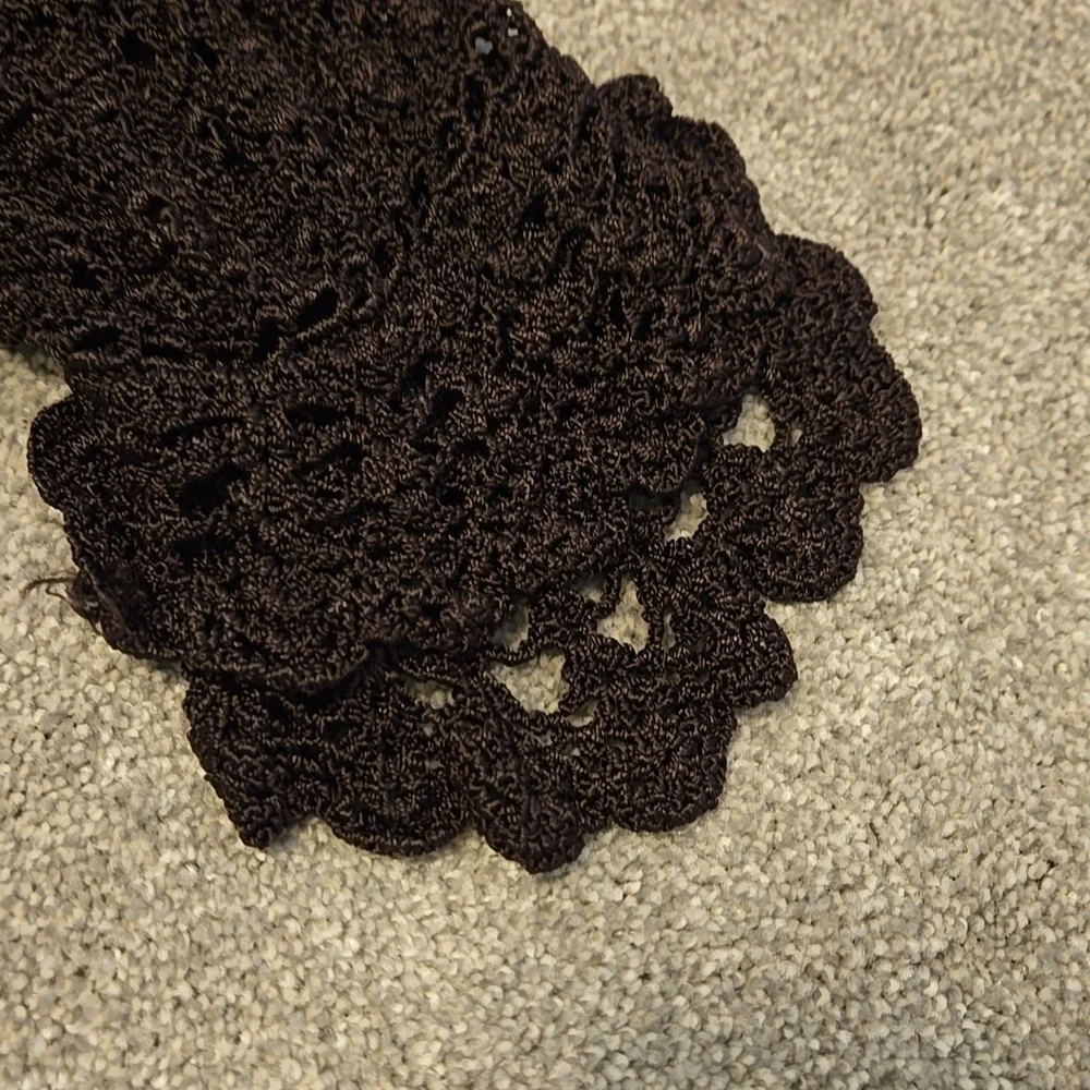 Torrid size 3 Crochet Shrug Brown - Picture 6 of 6